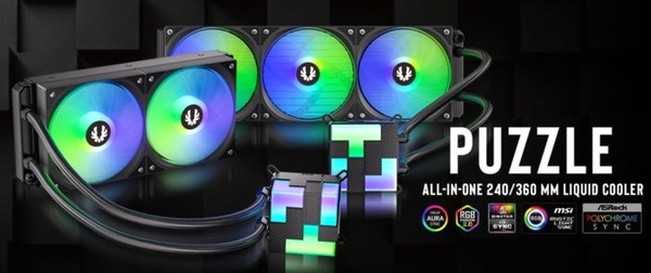 BitFenix lancia Glanz e Puzzle: AIO tra design ed RGB