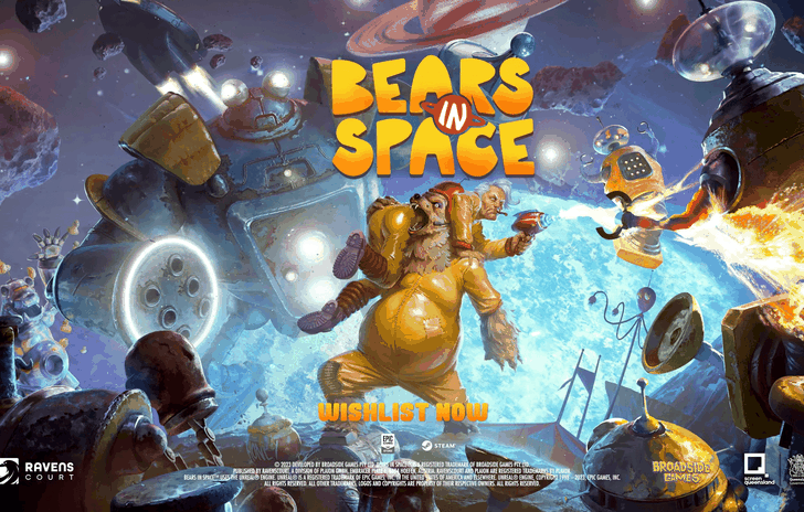 Bear in Space annunciato lFPS a base di orsi e stranezze galattiche
