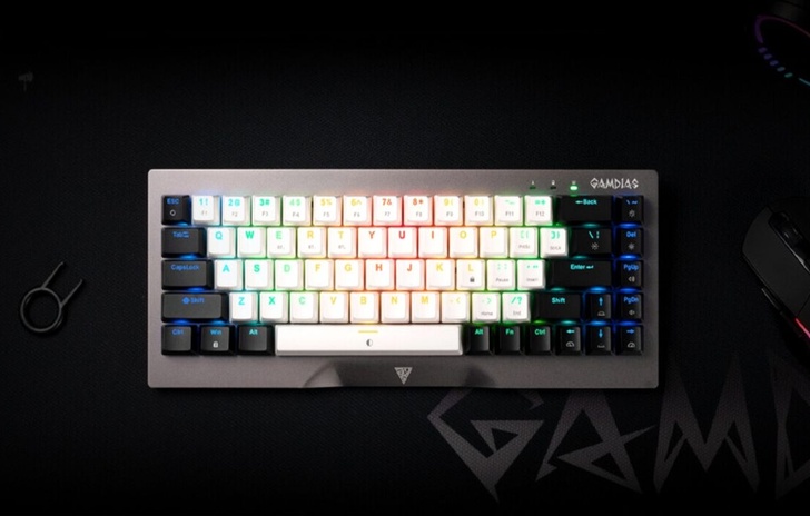 Hermes M4 Hybrid Versatile keyboard meccanica al 65