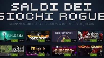 Vi piacciono i Rogue Like? Fate scorpacciata con gli sconti Steam!
