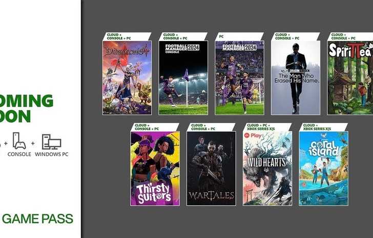 Game Pass la prima ondata di novembre