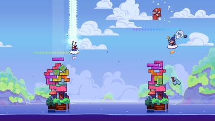 La versione retail di Tricky Towers disponibile anche in Italia