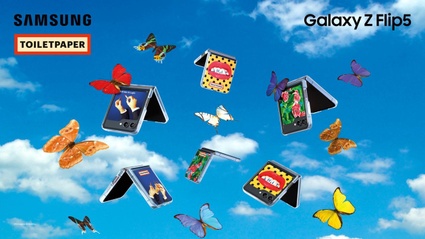 Toiletpaper per Samsung - Personalizzare il Galaxy Z Flip5