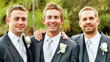 I fratelli di Paul Walker sul set di Fast & Furious 7