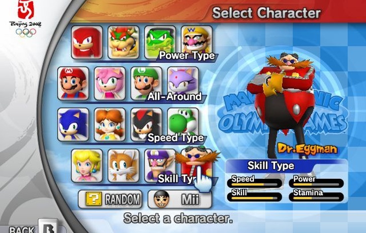 Mario  Sonic ai giochi olimpici