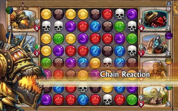 Gems of War sfida i giocatori a difendere i Regni Magici