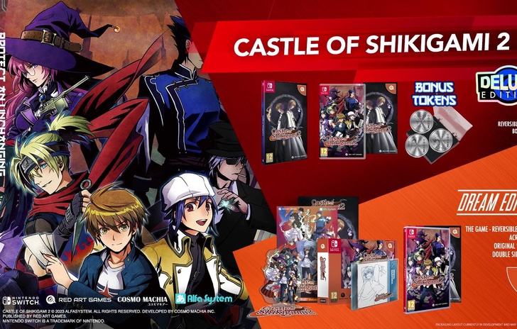 Castle of Shikigami 2 ledizione fisica per Switch nel 2024