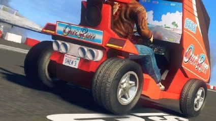 Ryo Hazuki in Sonic & All-Stars Racing Transformed su iOs