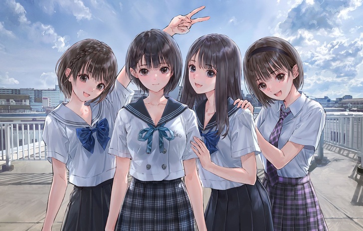 Blue Reflection Quartet esce oggi il trailer di lancio