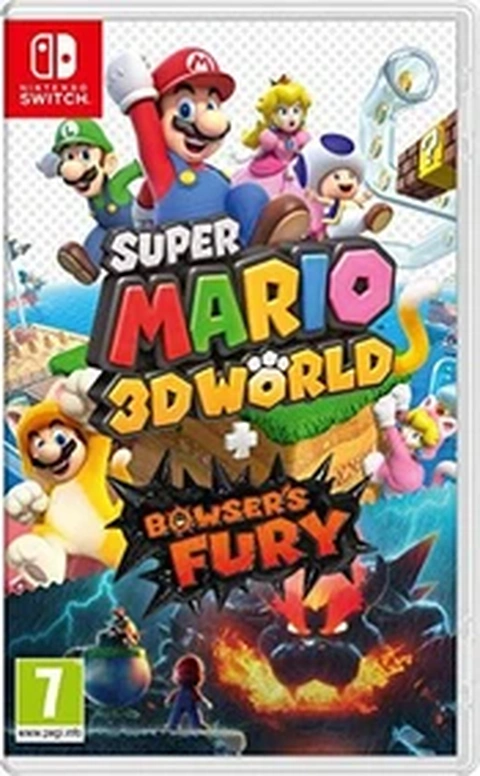 Super Mario 3D World + Bowser&rsquo;S Fury - Nintendo Video Game - Italian Ed. - Cartridge Version