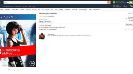 In arrivo una remaster per Mirror's Edge?