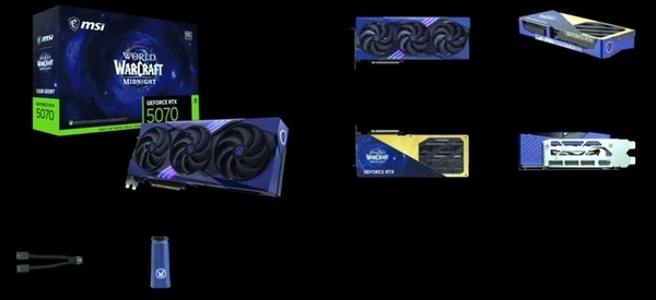 MSI RTX 5070 World of Warcraft Midnight Edition