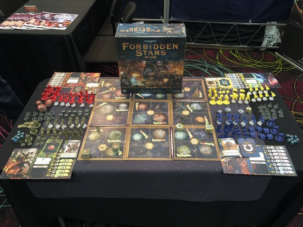 Boardgamesurf vi porta nel mondo di Warhammer 40.000 con Forbidden Stars