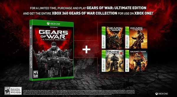Gears of War: Ultimate Edition regala la serie su Xbox 360