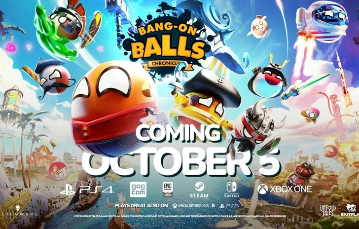 BangOn Balls Chronicles azione sferica dal 5 ottobre su PC e console