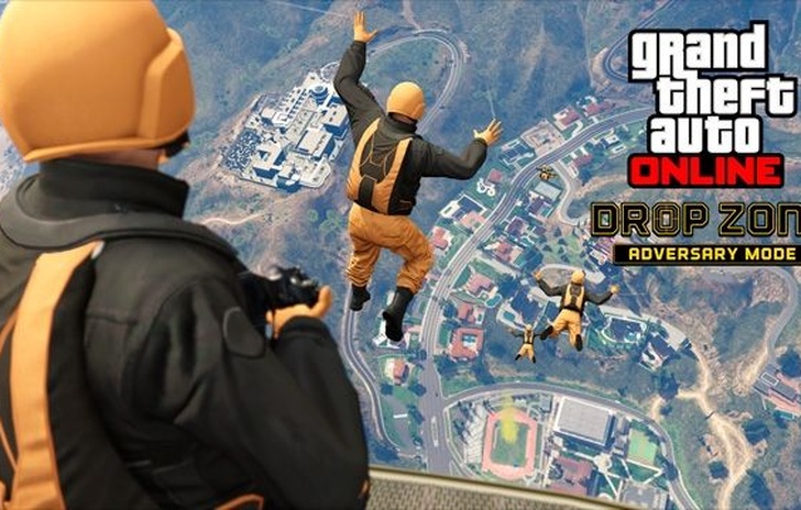 Aggiornamento di GTA Online modalità Competizione Atterra e sotterra