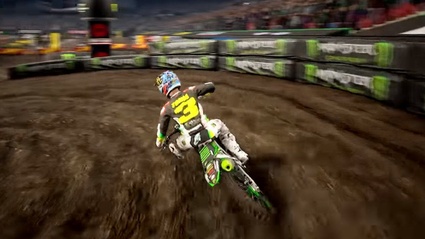 Monster Energy Supercross nel primo video di gameplay