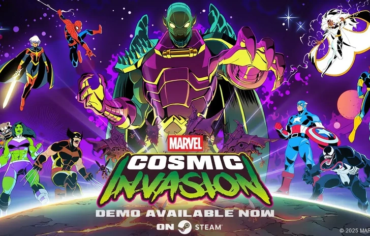 MARVEL Cosmic Invasion demo of the beatem up now available on Steam