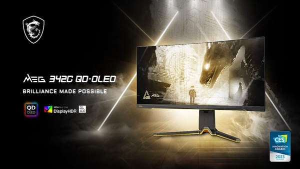 MEG 342C QD-OLED - Monitor per giocatori molto esigenti