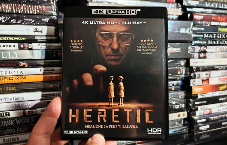 Heretic  Ledizione 4K del film con Hugh Grant