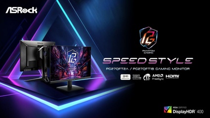 ASRock lancia i monitor da gioco PG27QFT2A e PG27QFT1B a 180 Hz