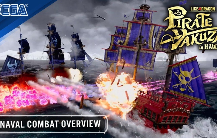 Like a Dragon Pirate Yakuza in Hawaii un trailer per i combattimenti navali