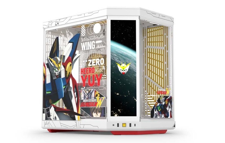 Gundam Wing 30 anni con un PC case firmato Hyte