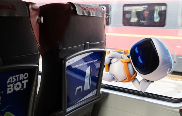 Sony e Italo Astro Bot in Viaggio ad Alta VelocitÃ