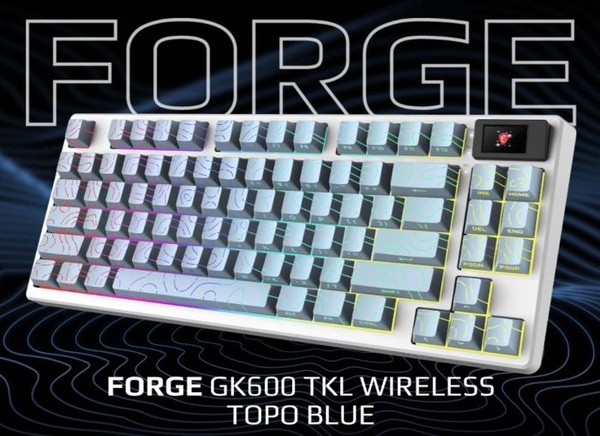 Forge GK600 TKL Wireless Special Edition – Le tastiere gaming MSI