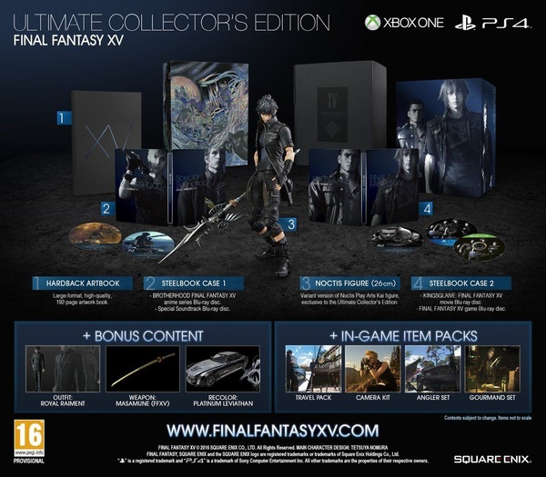 Square Enix produrra altre Ultimate Edition di FFXV
