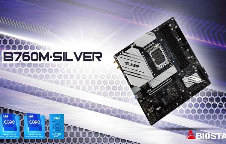 B760MSILVER La nuova motherboard di Biostar