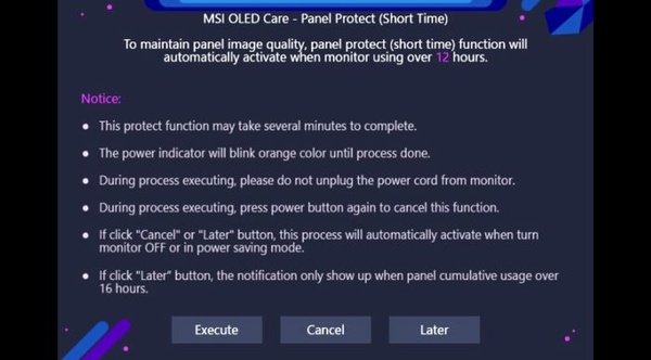 MSI aggiorna la tecnologia OLED CARE 2.0