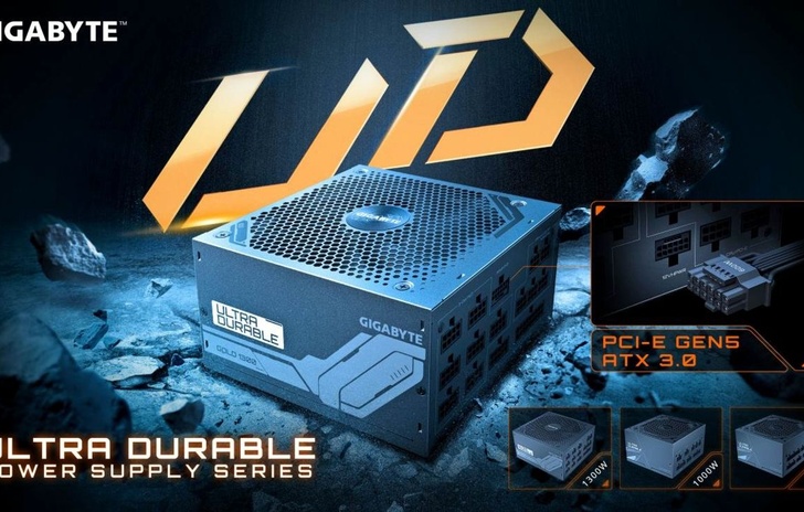 UD1300GM PCIE 50 Nuovo alimentatore Gigabyte