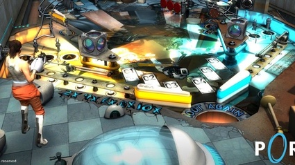 Il nuovo tavolo di Zen Pinball 2 e Valve e Portal