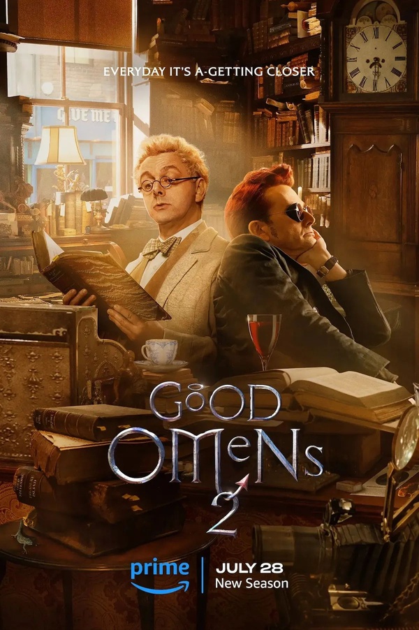 Good Omens 2: l’angelo Michael Sheen e il demone David Tennant sono tornati!