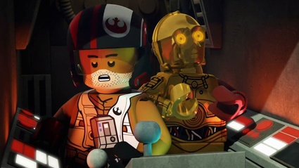 Poe Dameron e il protagonista del nuovo trailer su Lego Star Wars: Il Risveglio della Forza