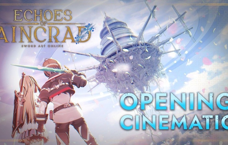 Echoes of Aincrad la opening cinematografica