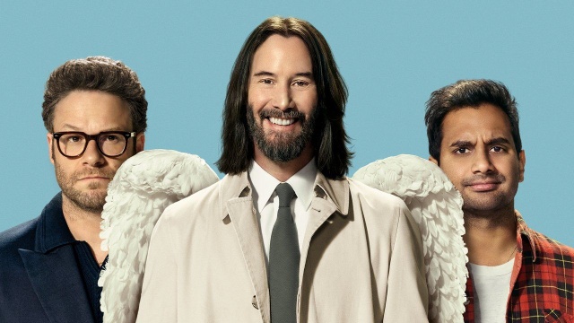 Good Fortune Keanu Reeves nellalto dei cieli in una commedia spassosa