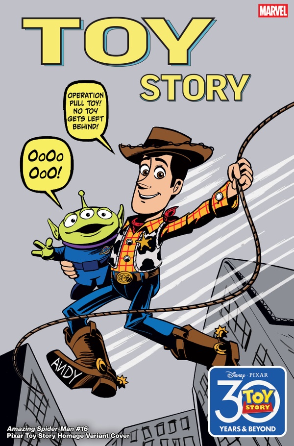 Quando i giocattoli incontrano i supereroi: Toy Story invade la Marvel con variant da collezione