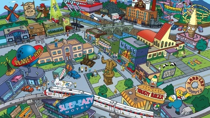 Fortnite diventera presto Springfield de i Simpson?