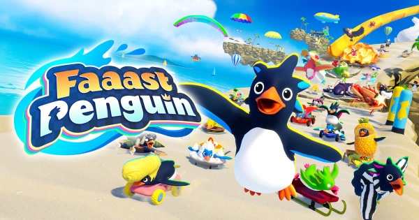 Faaast Penguin: il battle royale incontra i kart... e i pinguini?