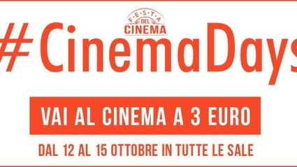 CinemaDays! Ecco i film che potete trovare al cinema durante l'evento