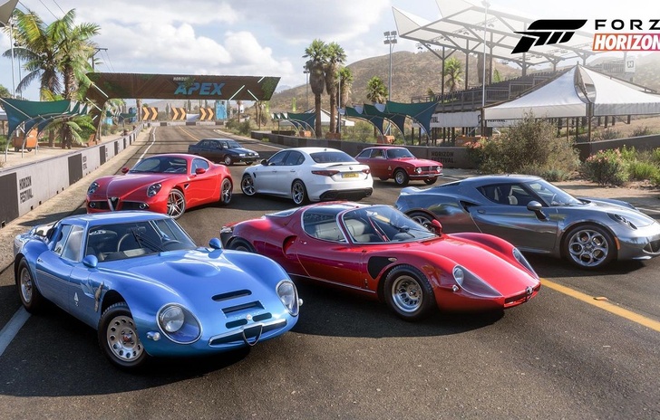 Forza Horizon 5 viene invaso dalle auto italiane