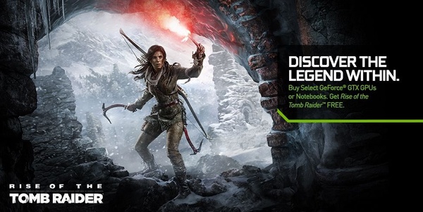 Rise of the Tomb Raider in bundle con la serie GeForce GTX 900