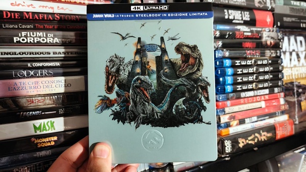 Jurassic World - Trilogia Blu-ray 4K in completo Dolby Vision