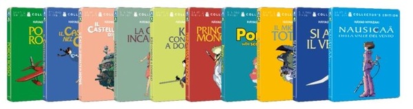 Tornano in steelbook i film di Hayao Miyazaki