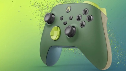 Xbox controller "Remix Special Edition" in plastica riciclata