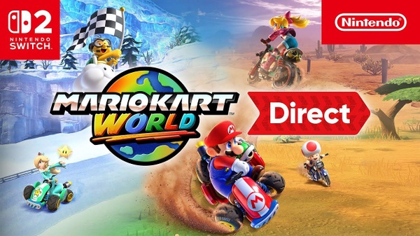 Mario Kart World Direct: oggi alle 15:00 - seguilo con noi