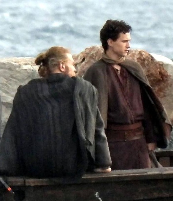 The Odissey – Prime immagini di Tom Holland sul set