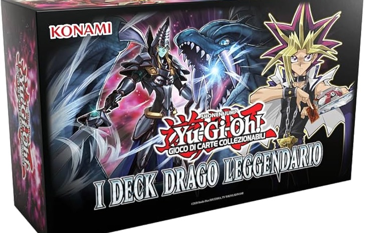 YUGIOH TCG I DECK DRAGO LEGGENDARIO Speciale sul nuovo tinbox Konami